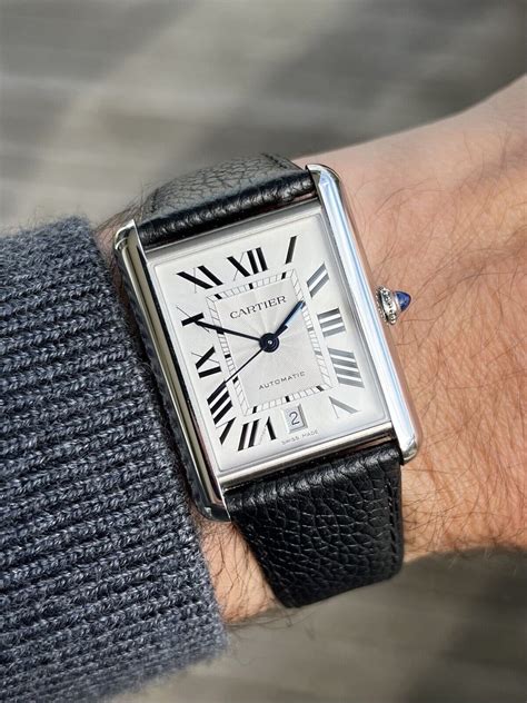 cartier tank must watch xl